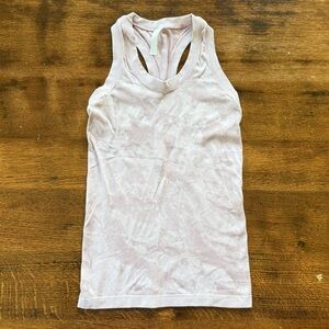 Athleta Pink Camo Tank Top XXS